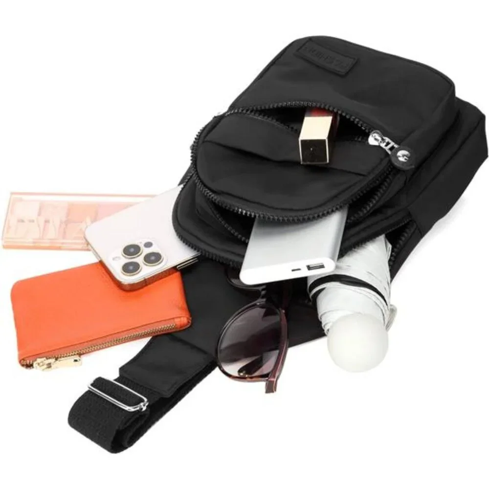 Small Sling Backpack Crossbody Sling Bag, Chest Bag Daypack Fanny Pack Cross - Picture 6 of 7